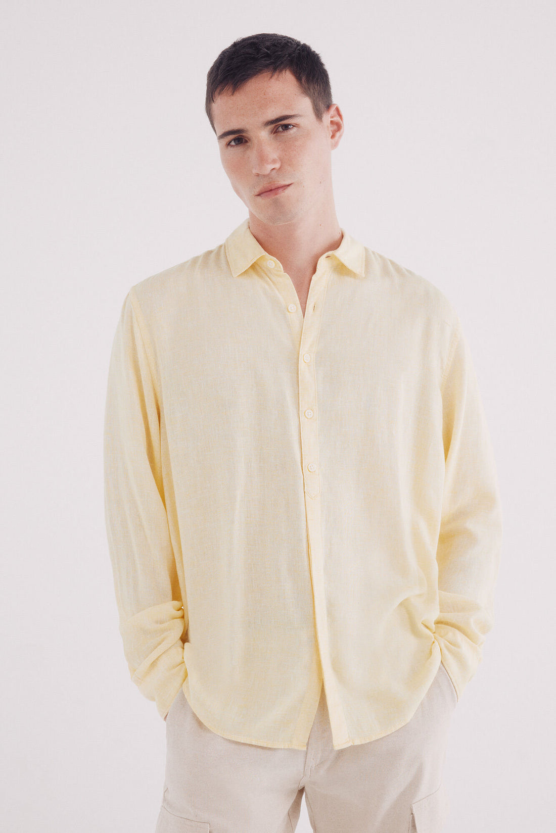 Springfield_Linen Linen Polo Shirt Thread By Thread_0999063_05_01