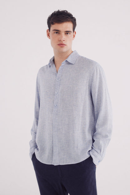 Springfield_Linen Linen Polo Shirt Thread By Thread_0999063_12_03