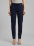 Tom Tailor Real Navy Blue Women Loose Slim Fit Trousers SKU: 1008375_10360 Image 00