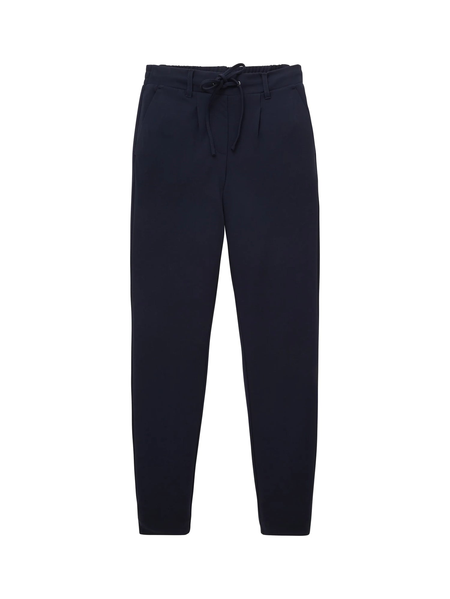 Tom Tailor Real Navy Blue Women Loose Slim Fit Trousers SKU: 1008375_10360 Image 06
