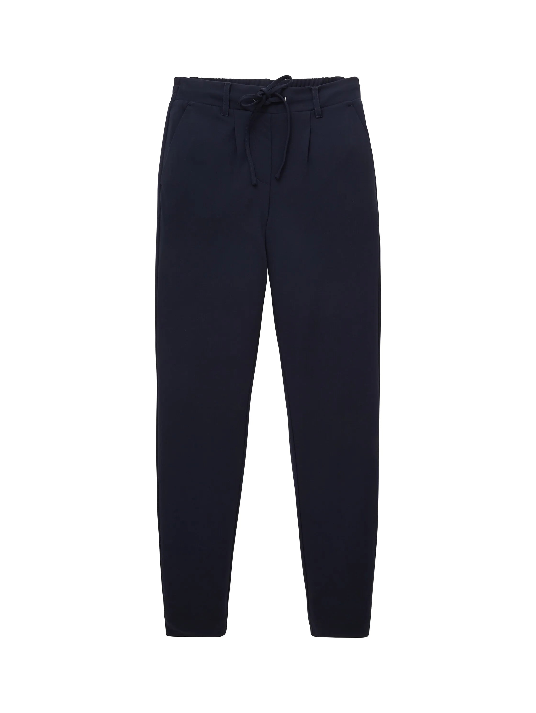 Tom Tailor Real Navy Blue Women Loose Slim Fit Trousers SKU: 1008375_10360 Image 06