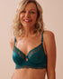 Unlined Shiny Microfiber and Mesh Bra in Different Cup Sizes_10100157_30032_01