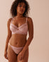 Unlined Shiny Microfiber and Mesh Bra in Different Cup Sizes_10100157_60042_01