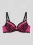 La Vie en Rose_Fuchsia Rose_Unlined Demi Bra in Different Cup Sizes_10100204_60228_00