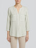 Tom Tailor Green Offwhite Stripe Women Striped Blouse SKU: 1016190_34820 Image 00