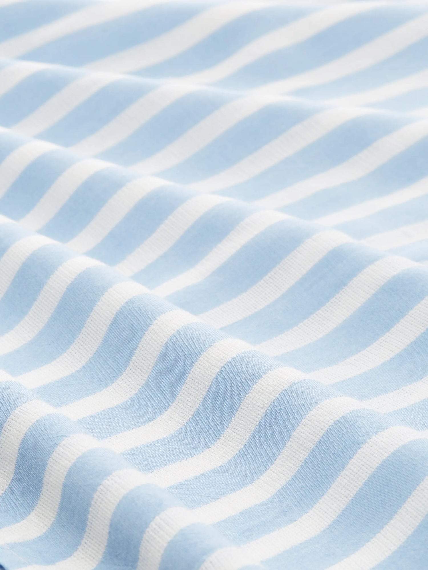 Tom Tailor Offwhite Blue Vertical Stripe Women Striped Blouse SKU: 1016190_35221 Image 06