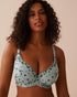Lightly Lined Floral Mesh and Ruffle Bra in Different Cup Sizes_10200440_P30103_01