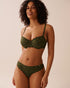 La Vie en Rose_Rifle Green_Lightly Lined Flexible Demi Bra in Different Cup Sizes_10200519_30048_01
