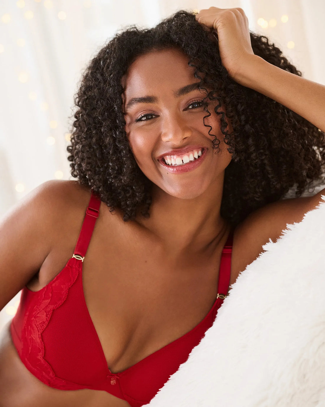 La Vie en Rose_Savvy Red_Lightly Lined Sleek Back Bra_10200547_60215_01