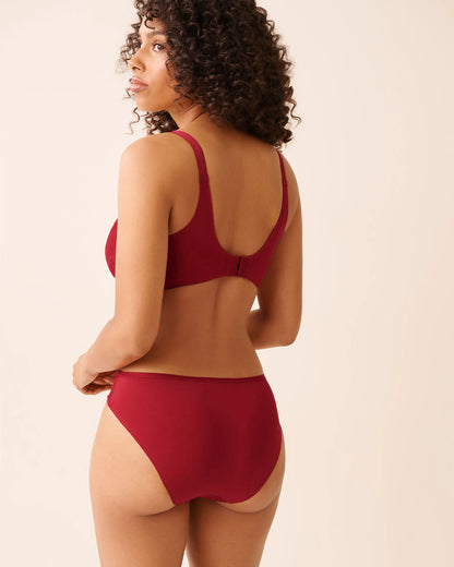 La Vie en Rose_Savvy Red_Lightly Lined Sleek Back Bra_10200547_60215_05