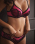 La Vie en Rose_Pink_Lightly Lined Lace and Mesh Bra in Different Cup Sizes_10200562_60228_01