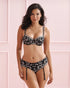 La Vie en Rose_B/W Floral Embroidery_Lightly Lined Flexible Demi Bra in Different Cup Sizes_10200570_P00492_01