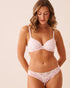 La Vie en Rose Watercolor Floral Women Lightly Lined Bra SKU: 10200603_P10614 Image 01