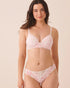 La Vie en Rose Watercolor Floral Women Lightly Lined Wireless Bra SKU: 10200604_P10614 Image 01