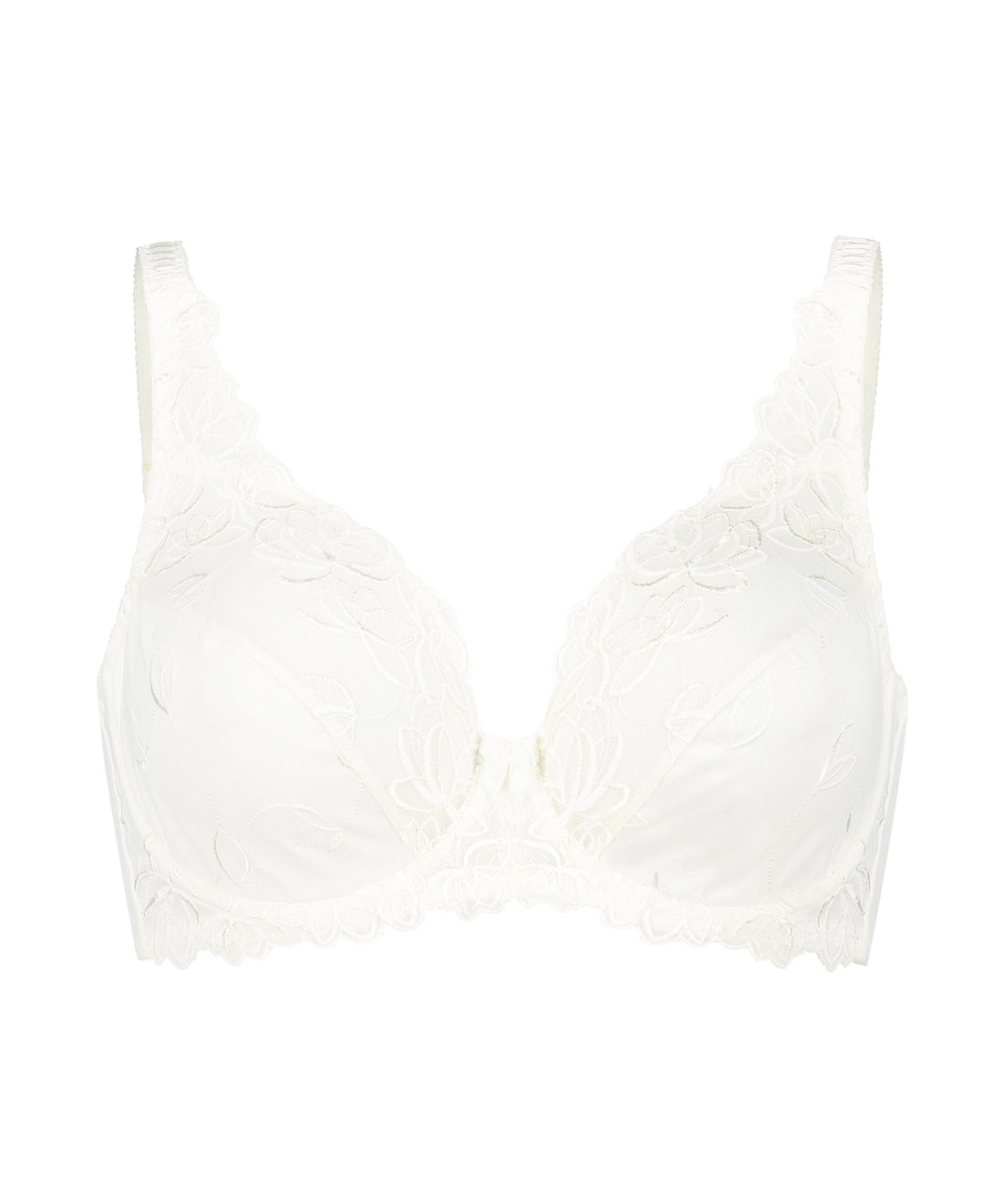 Bra With Lace Cups In Different Cup Sizes_102514_Off White_01