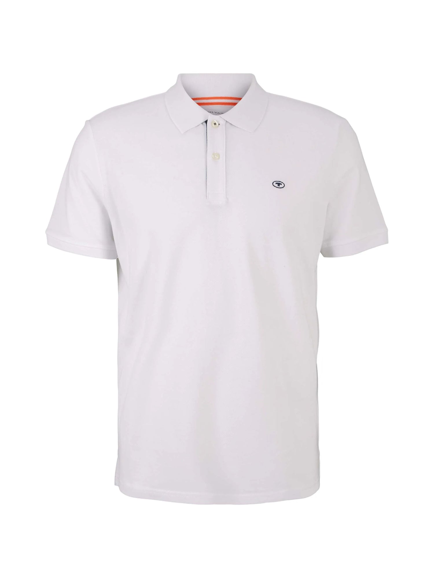 Tom Tailor White Men Cotton PiquŽ Polo Shirt SKU: 1027713_20000 Image 06