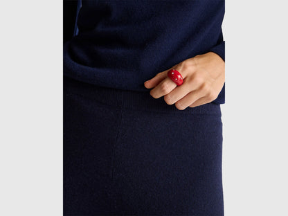Benetton_Dark Blue_Dark Blue Wide Leg Trousers in Cashmere and Wool Blend_102HDF00Z_66U_04