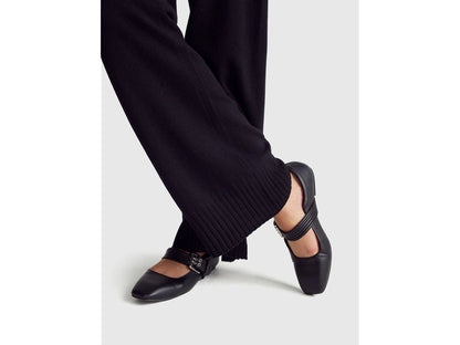 Benetton_Black_Black Wide Leg Trousers in Cashmere and Wool Blend_102HDF00Z_700_04