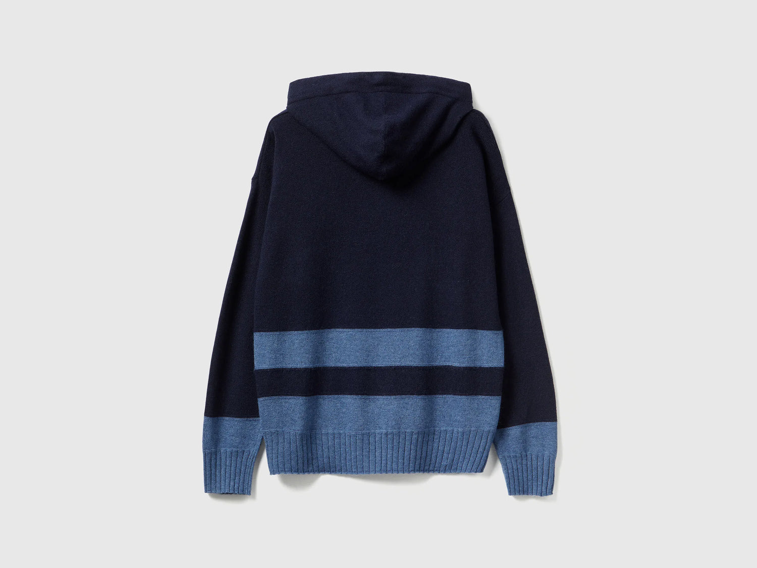 Benetton_Dark Blue_Dark Blue Sweater in Cashmere Blend with Hood_102HE203V_66U_06