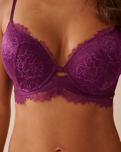 Push-Up Lace Embroidered Mesh Bra in Different Cup Sizes_10300159_50074_03