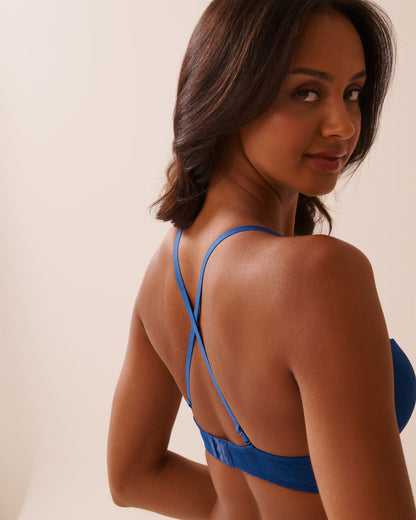 La Vie en Rose_Mazarine Blue_Push-up Demi Bra in Different Cup Sizes_10300199_40066_03