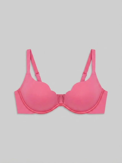 La Vie en Rose_Pink_Push-up Scalloped Bra in Different Cup Sizes_10300233_60228_00