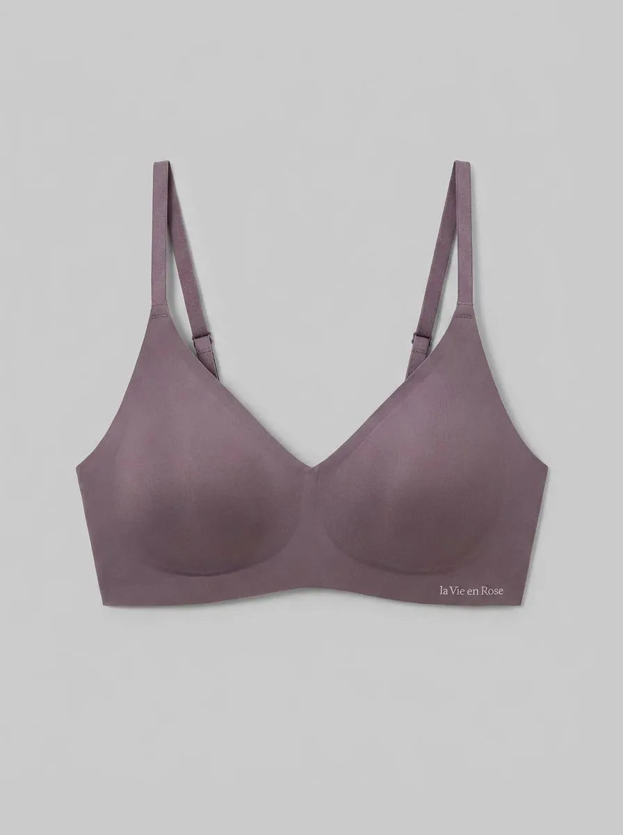 La Vie en Rose_Black Plum_Push-up Lounge Bralette_10300234_50006_00