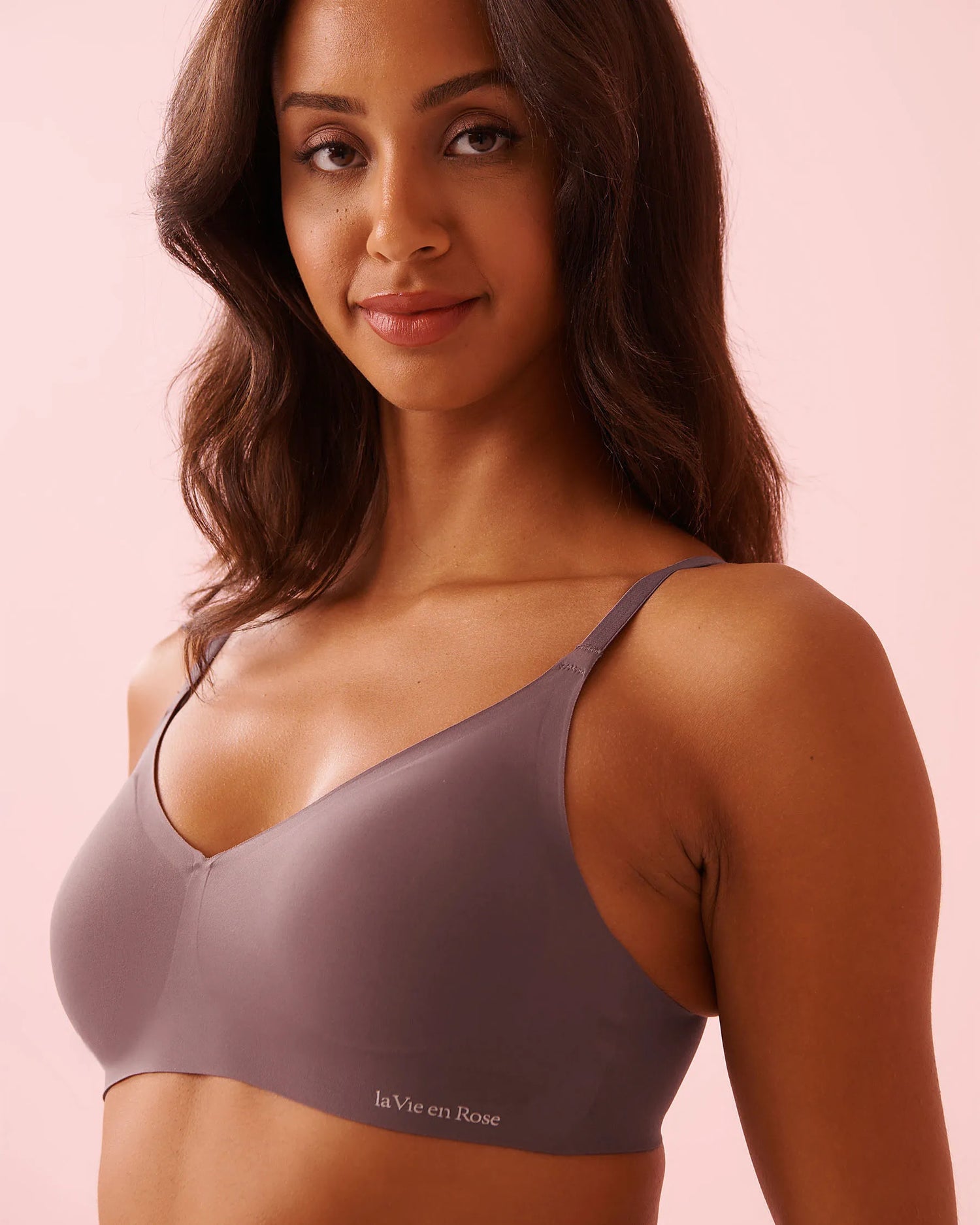 La Vie en Rose_Purple_Push-up Lounge Bralette_10300234_50006_04