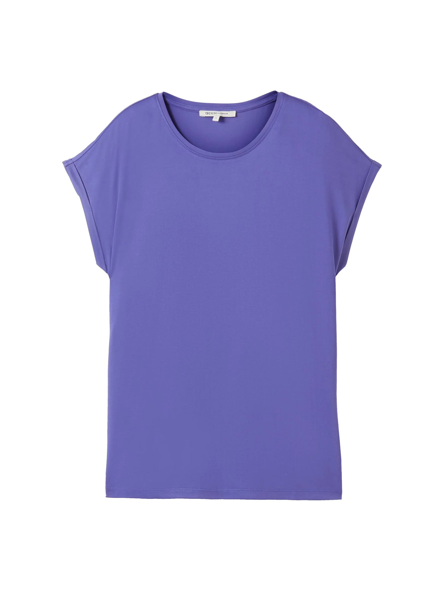 Denim Tom Tailor Vibrant Purple Women Loose-Fit T-Shirt SKU: 1030942_35362 Image 07