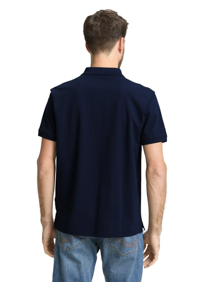 Tom Tailor Sky Captain Blue Men PiquŽ Polo Shirt with Embroidered Logo SKU: 1031006_15148 Image 02