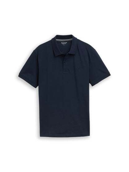 Tom Tailor Sky Captain Blue Men PiquŽ Polo Shirt with Embroidered Logo SKU: 1031006_15148 Image 06