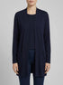 Tom Tailor Navy Midnight Blue Women Long Cardigan SKU: 1032699_30025 Image 00