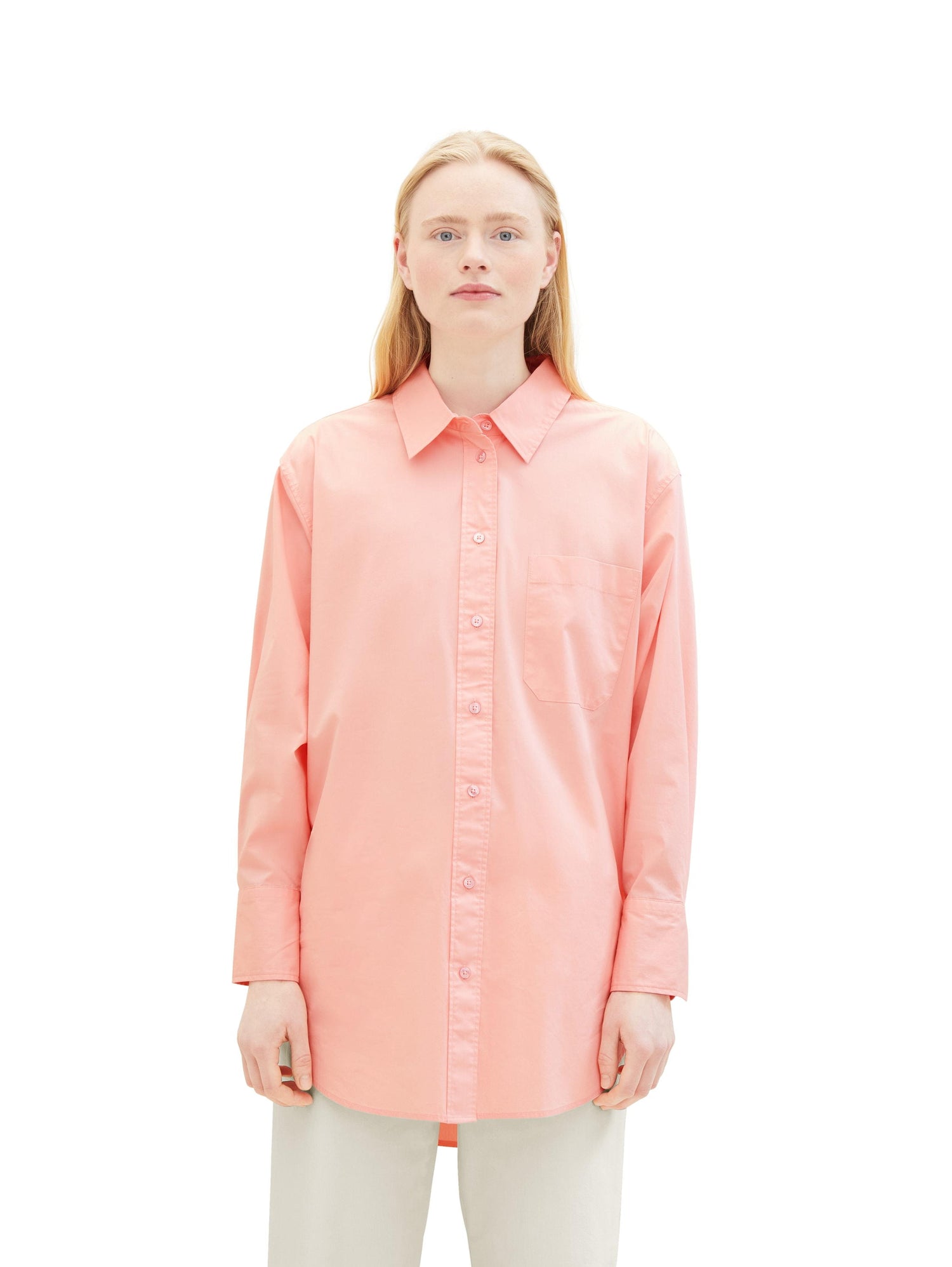 Long Shirt With Chest Pocket_1032792_21171_06