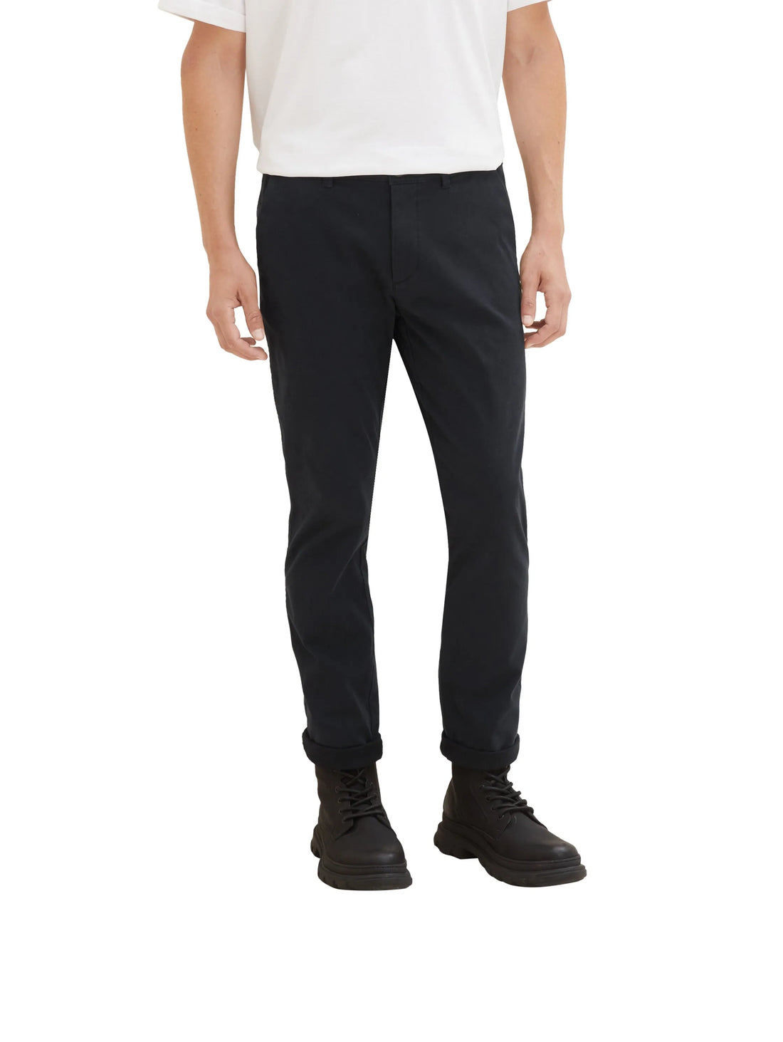 Tom Tailor Dusty Black Men Chinos Slim SKU: 1032868_10327 Image 01
