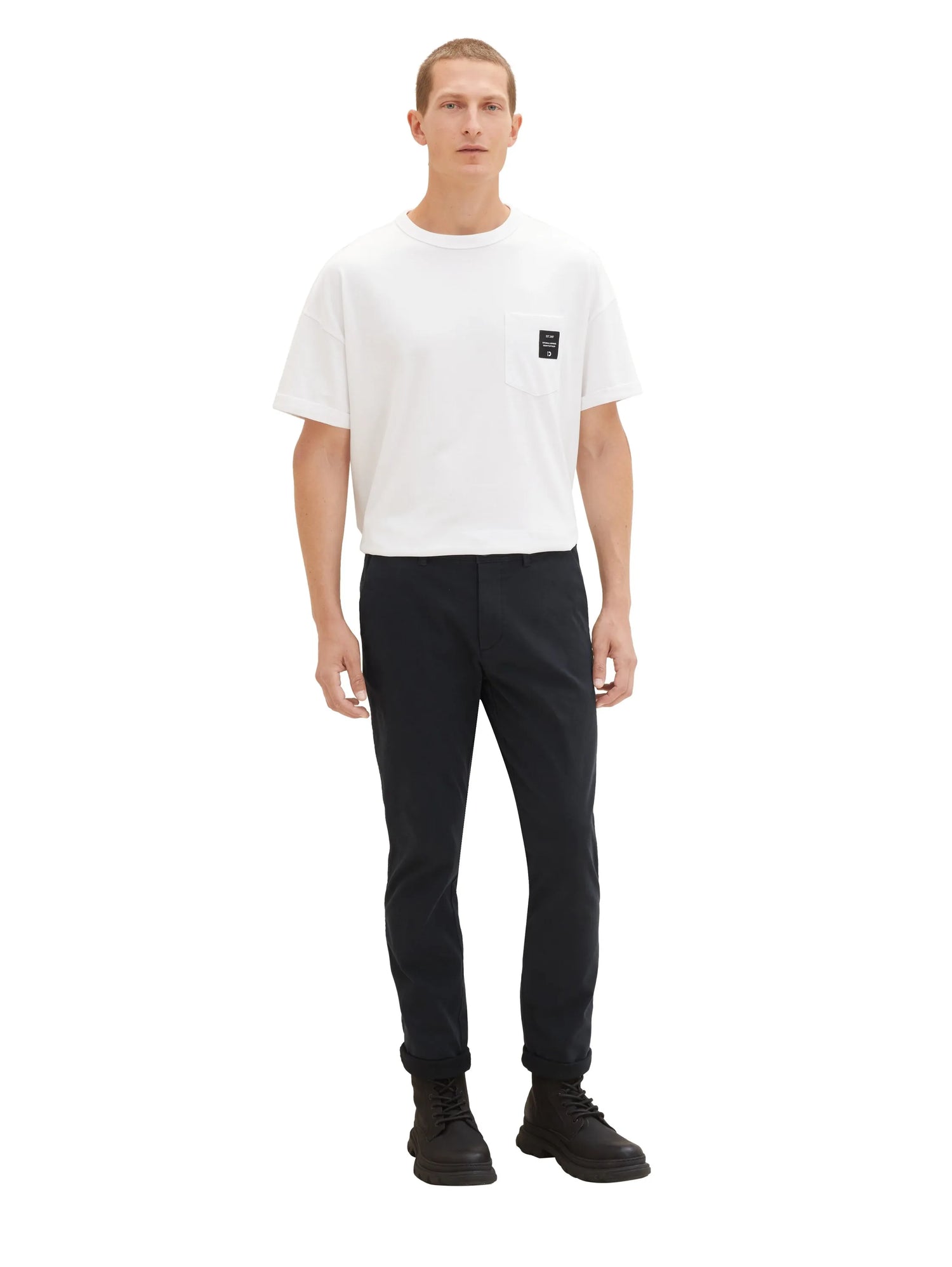 Tom Tailor Dusty Black Men Chinos Slim SKU: 1032868_10327 Image 06