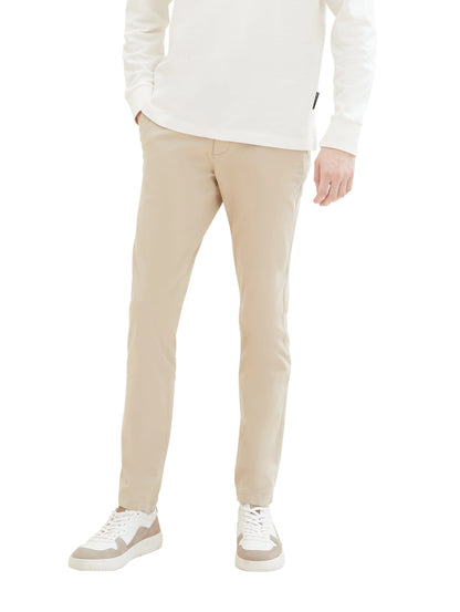 Tom Tailor Silver Ecru Men Chinos Slim SKU: 1032868_11704 Image 01