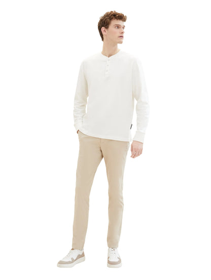 Tom Tailor Silver Ecru Men Chinos Slim SKU: 1032868_11704 Image 06