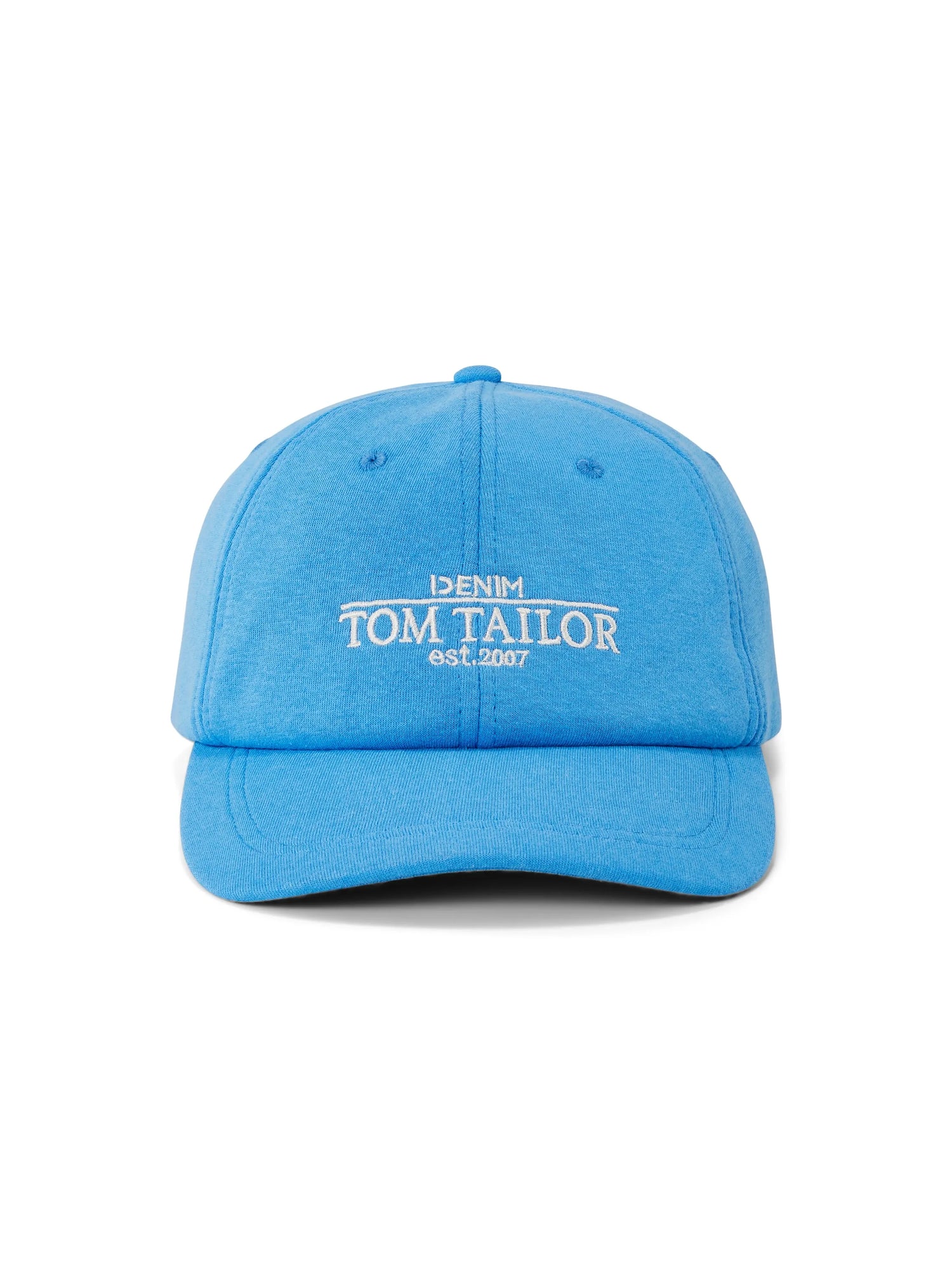 Denim Tom Tailor Rainy Sky Blue Women Cap with Logo Embroidery SKU: 1033075_18395 Image 04