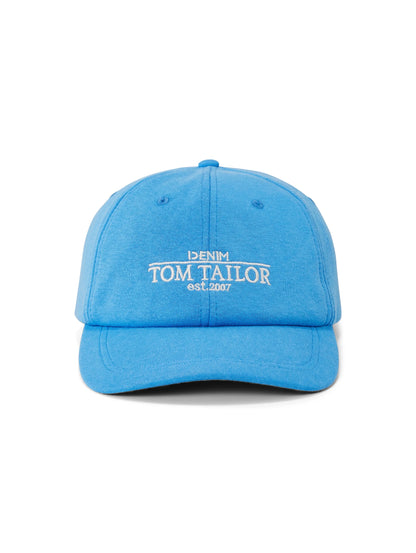 Denim Tom Tailor Rainy Sky Blue Women Cap with Logo Embroidery SKU: 1033075_18395 Image 04