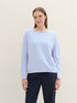 Textured Round Neck Sweater_1033125_36353_01