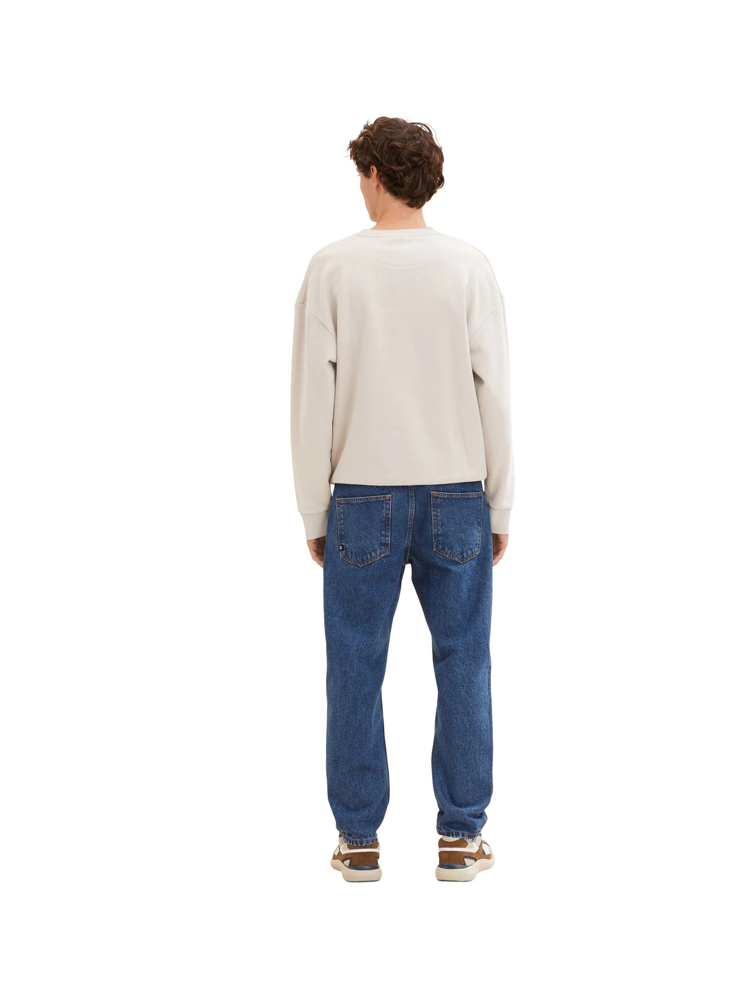 Denim Tom Tailor Used Mid Stone Blue Denim Men Loose-Fit Jeans SKU: 1034858_10119 Image 04
