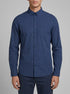 Tom Tailor Navy Blue Check Men Shirt in a Checked Pattern SKU: 1034882_31166 Image 00