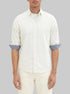 Tom Tailor Off White Multicolor Design Men Shirt with an All-Over Print SKU: 1034883_31266 Image 00