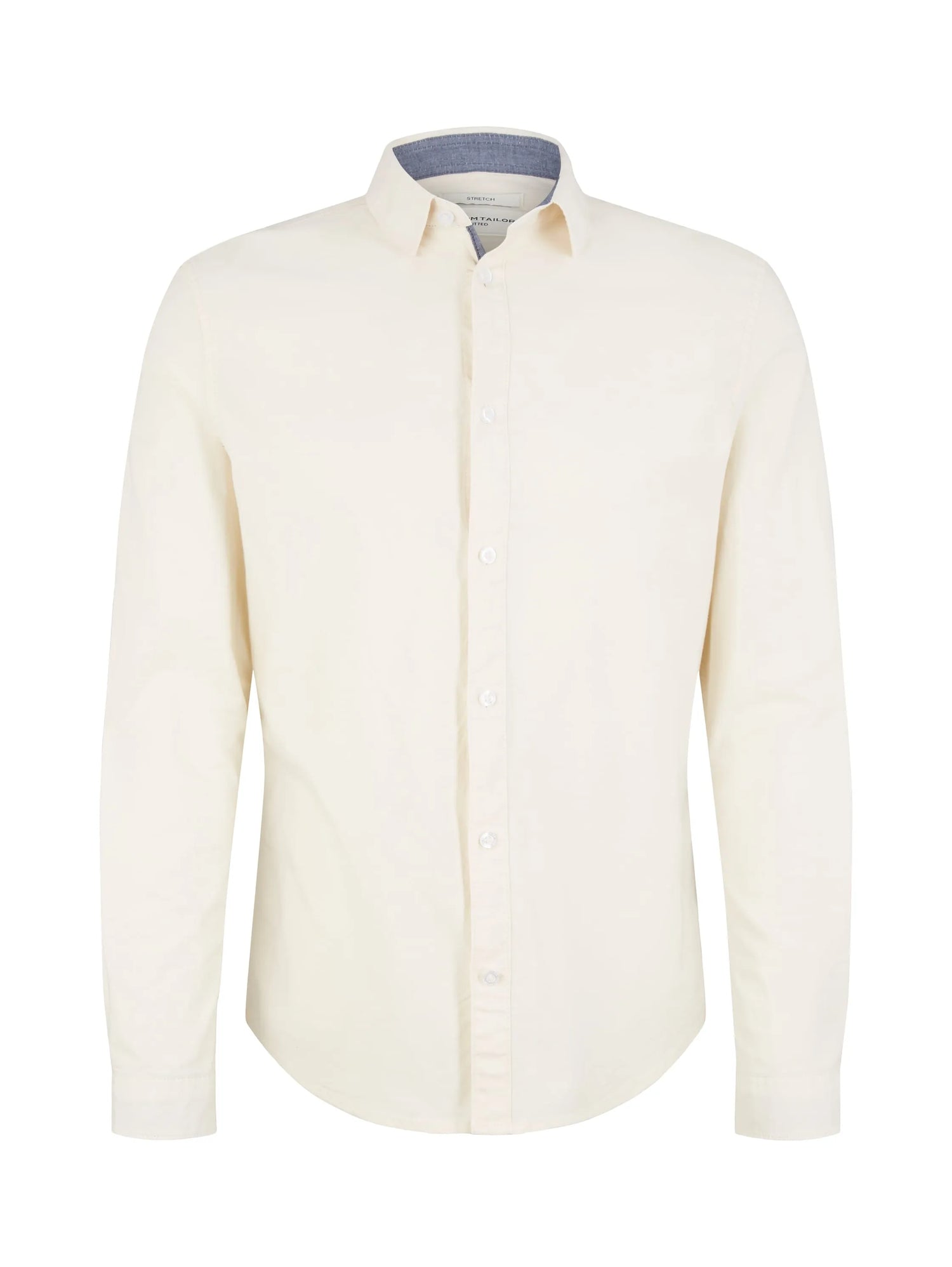 Tom Tailor Vintage Beige Men Basic Shirt SKU: 1034884_18592 Image 07