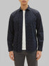 Tom Tailor Navy Geometric Design Men Shirt with an All-Over Print SKU: 1034890_31314 Image 00