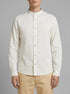 Tom Tailor Off White Men Cotton Linen Shirt SKU: 1034903_10332 Image 00