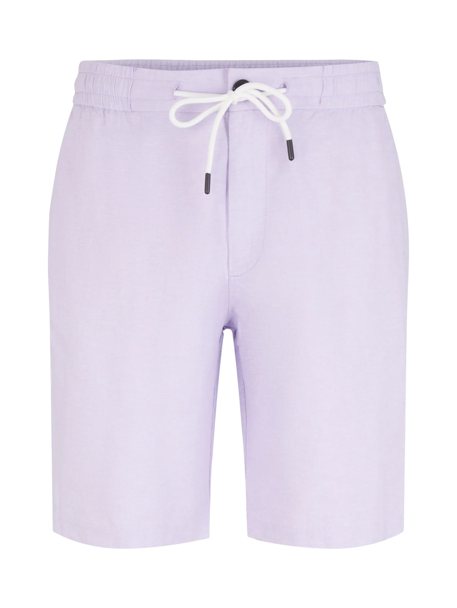 Denim Tom Tailor Lilac White Chambray Men Bermuda Shorts with Linen SKU: 1034984_31152 Image 08