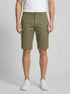 Tom Tailor Dusty Olive Green Men Chino Bermuda Shorts SKU: 1035037_10415 Image 00