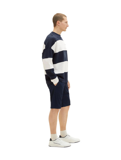 Tom Tailor Sky Captain Blue Men Chino Bermuda Shorts SKU: 1035037_10668 Image 02