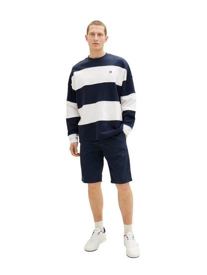 Tom Tailor Sky Captain Blue Men Chino Bermuda Shorts SKU: 1035037_10668 Image 06